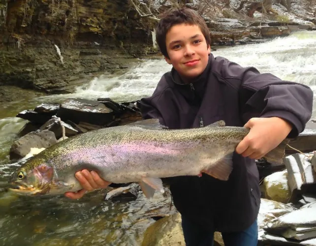 Learning the language of a trout stream